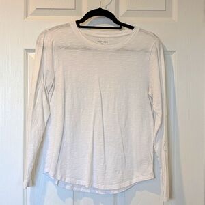 Old Navy Women's White Long Sleeve Top